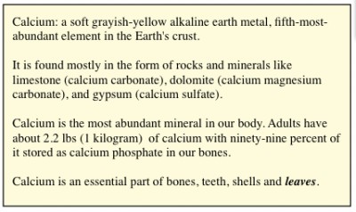 “Calcium