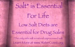 Salt Essential for Life