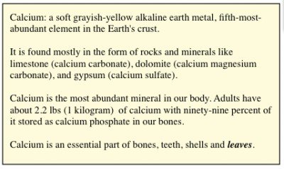 “Calcium